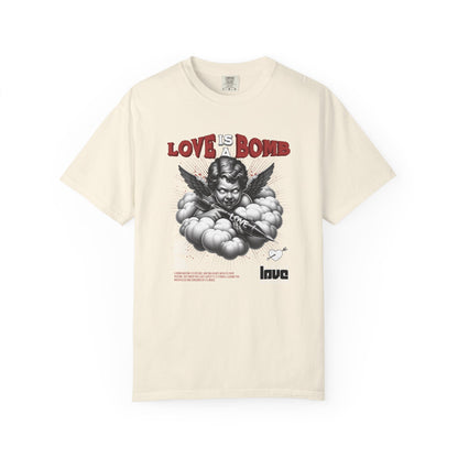 Love Is a Bomb T-Shirt — Vintage Cherub Graphic Tee