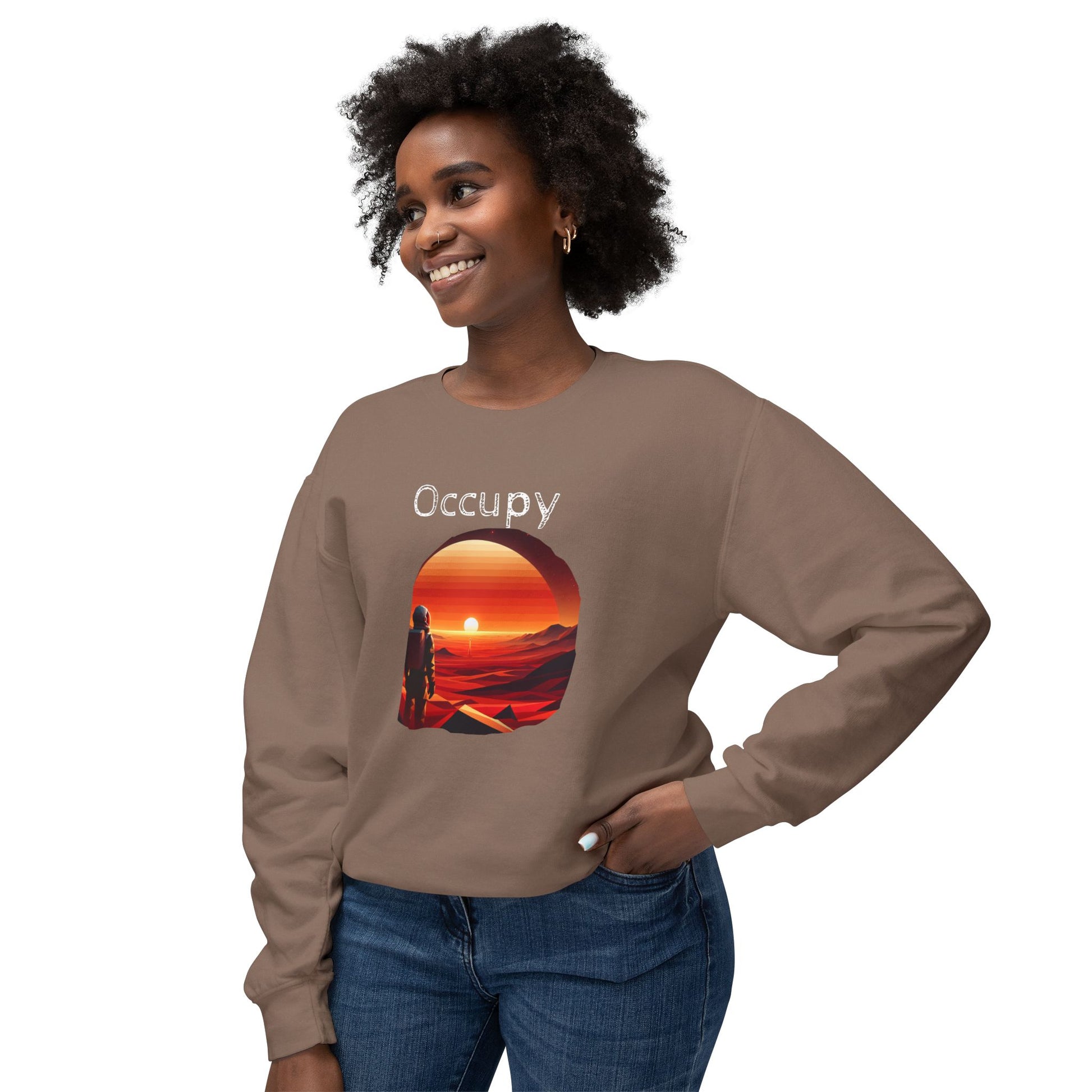 Observer Occupy Lightweight Sweatshirt - Psychonaut Swag