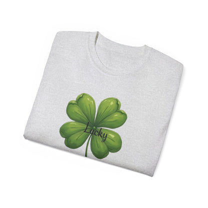 St. Patrick's Day Lucky Four-Leaf Clover Tee