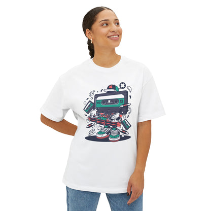 Retro Cassette Robot Tee