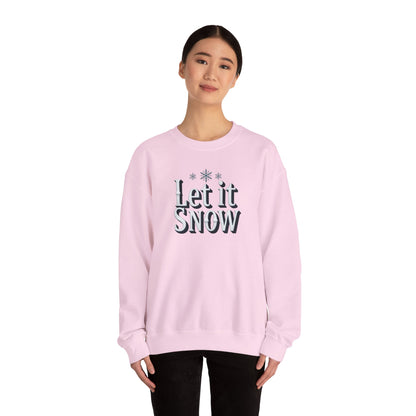 Let It Snow Sweatshirt — Cozy Holiday Crewneck