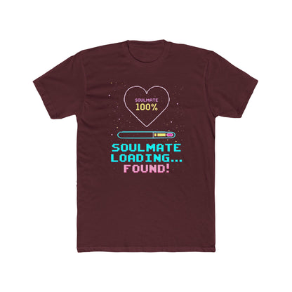 Soulmate Loading Found! T-Shirt — Retro Neon Love Tee