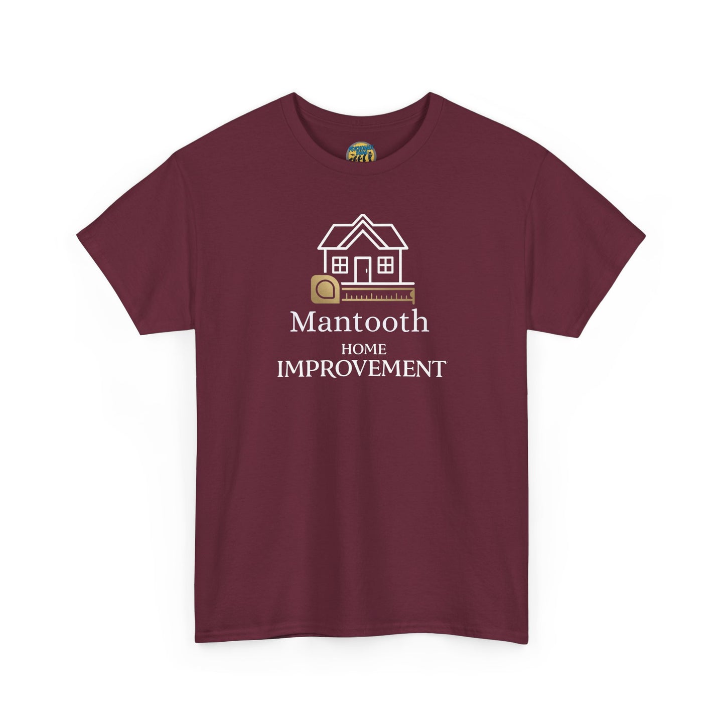 Mantooth Home Improvement Mock 3 Unisex Heavy Cotton Tee