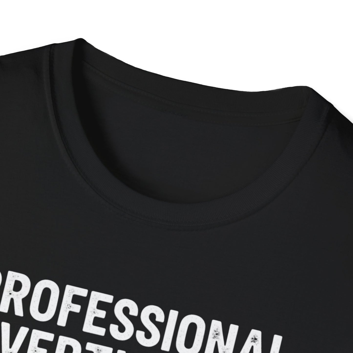 Professional Overthinker T-Shirt — 'Level: Expert' Graphic Tee