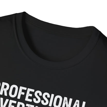 Professional Overthinker T-Shirt — 'Level: Expert' Graphic Tee