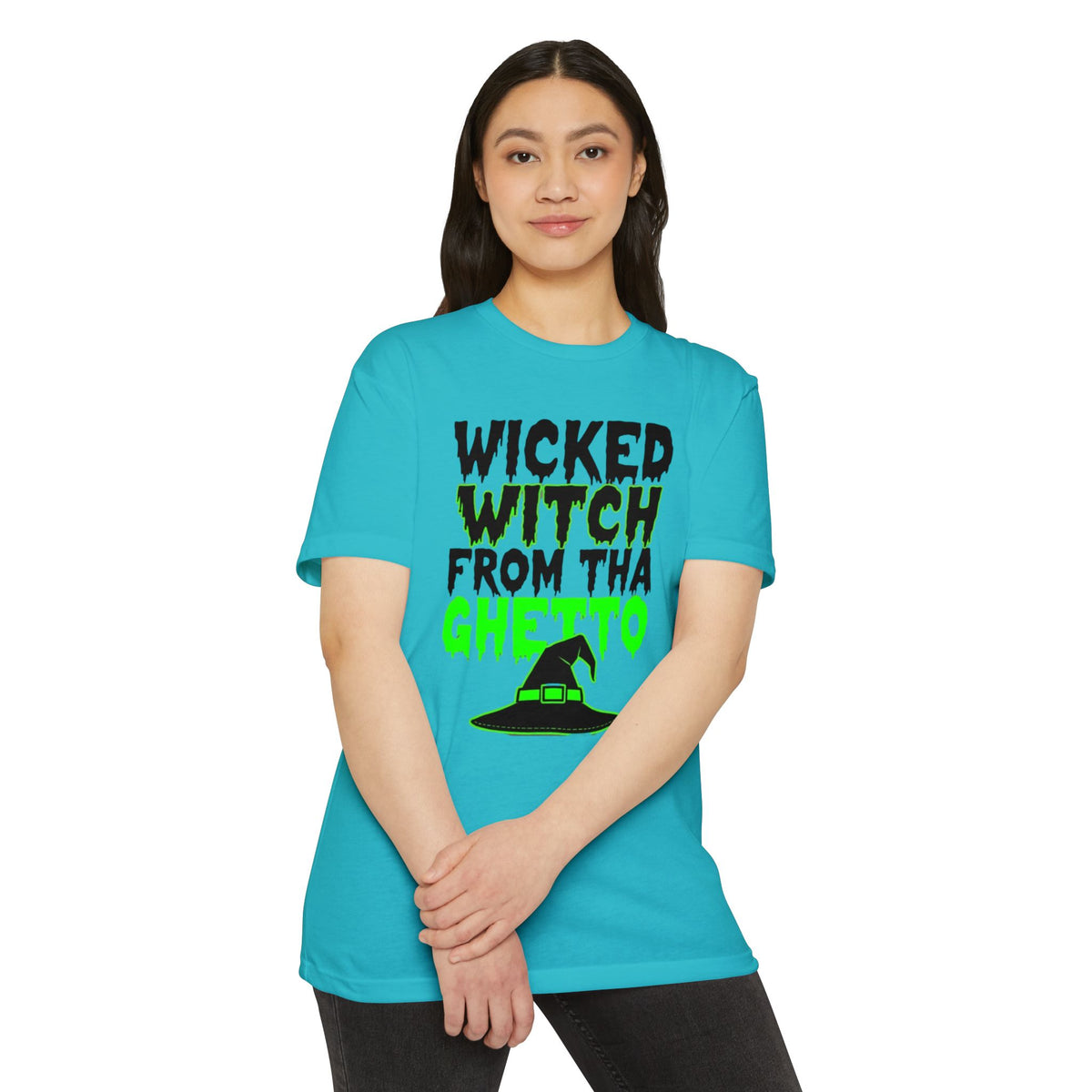 Wicked Witch T-Shirt, Funny Halloween Tee, Unisex Graphic Shirt, Spooky Costume Top, Autumn Celebration Apparel