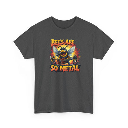 Bee Are So Metal T-Shirt — Funny Heavy Metal Bee Graphic Tee