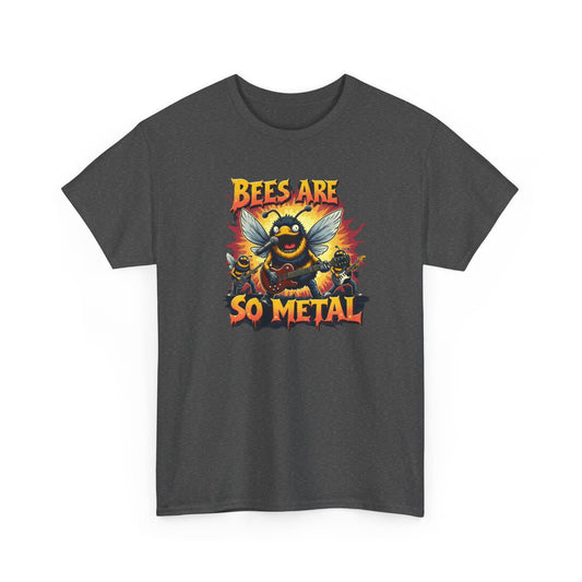 Bee Are So Metal T-Shirt — Funny Heavy Metal Bee Graphic Tee