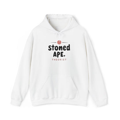 Stoned Ape Hoodie – Minimal Retro Logo Pullover
