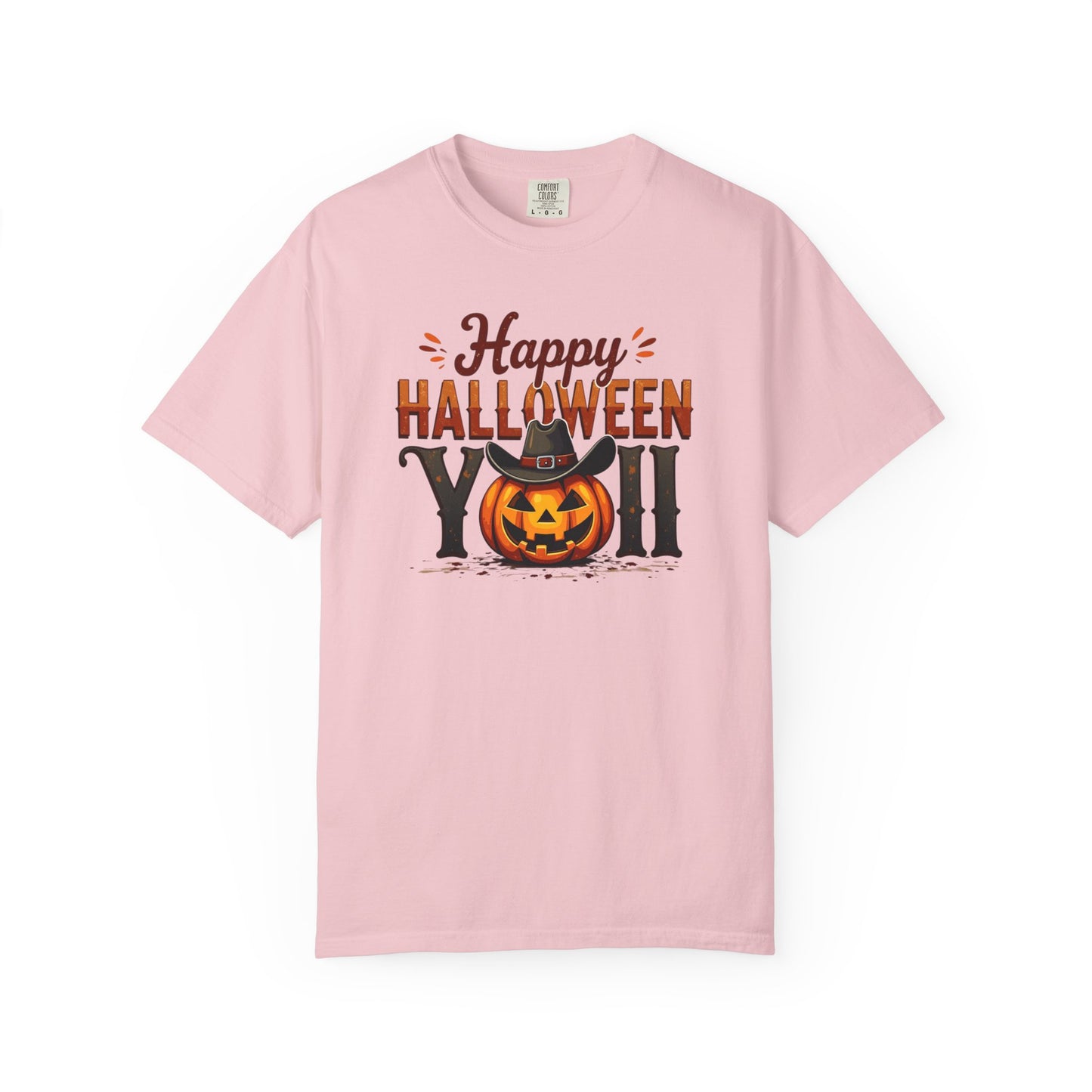 Halloween T-Shirt — "Happy Halloween You" Pumpkin Witch Graphic