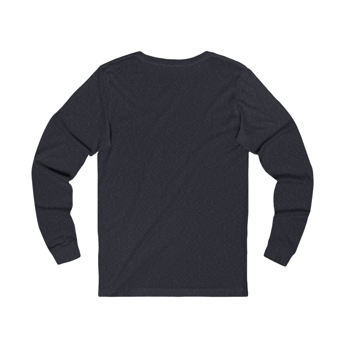 Halloween Flamingo Long Sleeve Tee — Cute Witch Flamingo with Jack‑o’‑Lantern