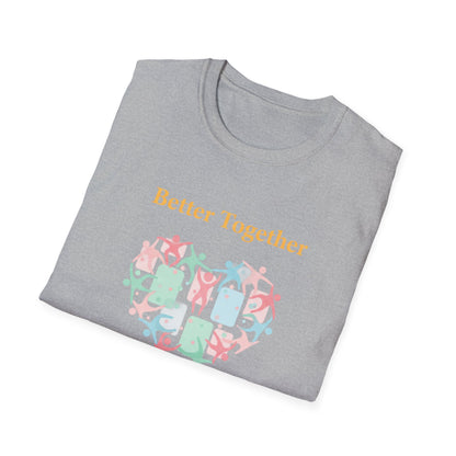 Better Together Heart Friends T‑Shirt — "For My Amazing Friends"