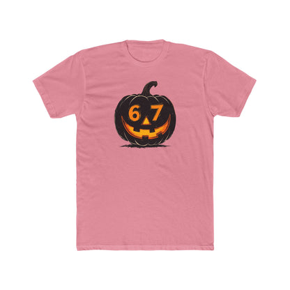 Halloween Jack-O'-Lantern Tee — 6/7 Pumpkin Graphic Shirt