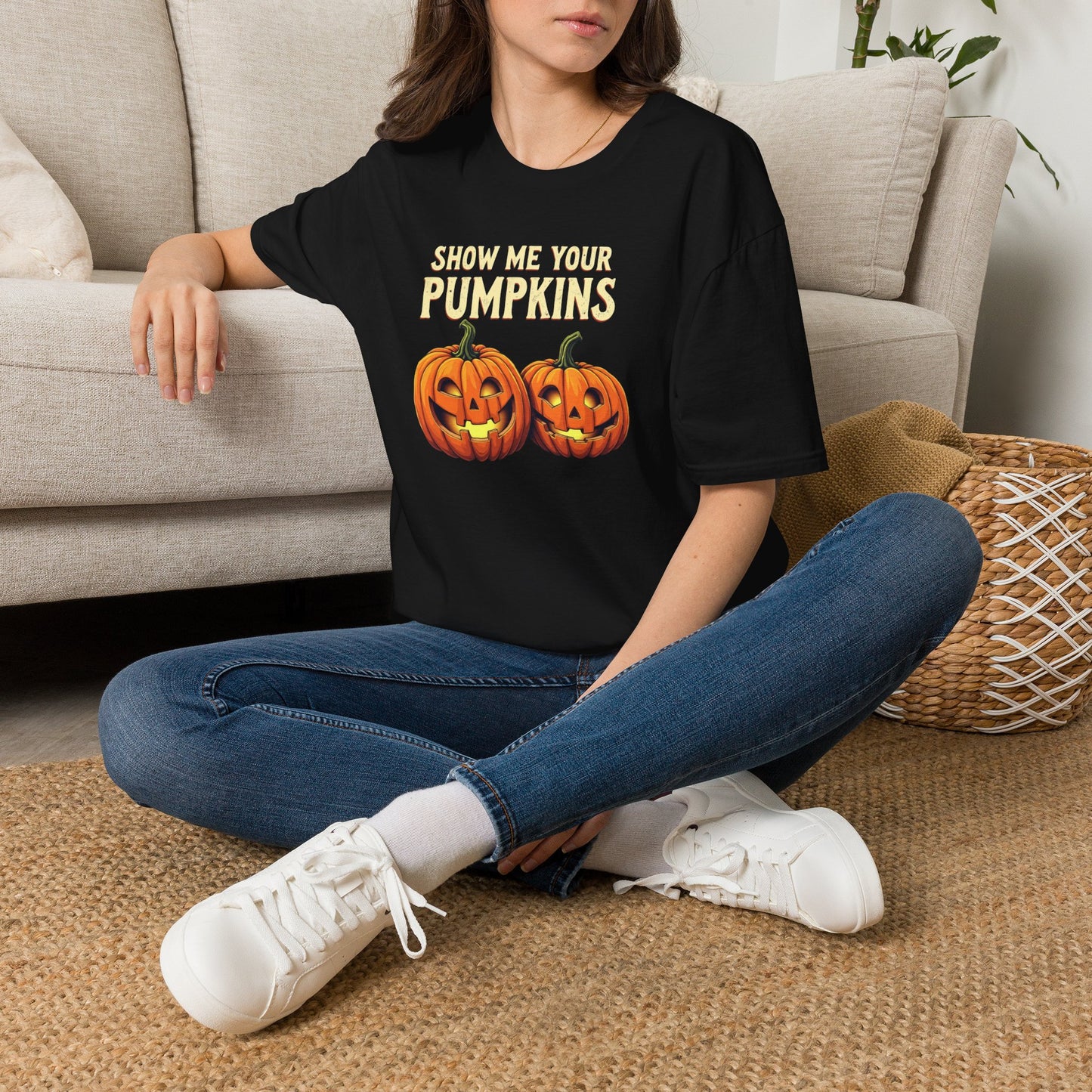 Show Me Your Pumpkins Halloween T-Shirt