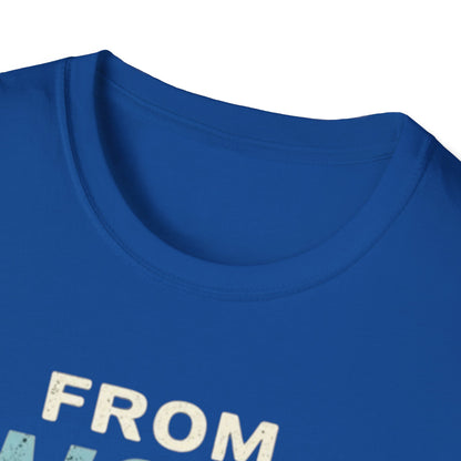 Woke to Right, Graphic Tee - From Woke to Right, Casual Wear, Gift for Friends, Statement T-Shirt, Everyday Fashion, Political Humor - Psychonaut Swag