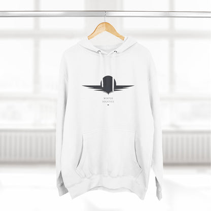 Minimal Sunset Hoodie — Quiet Night Graphic Hoodie