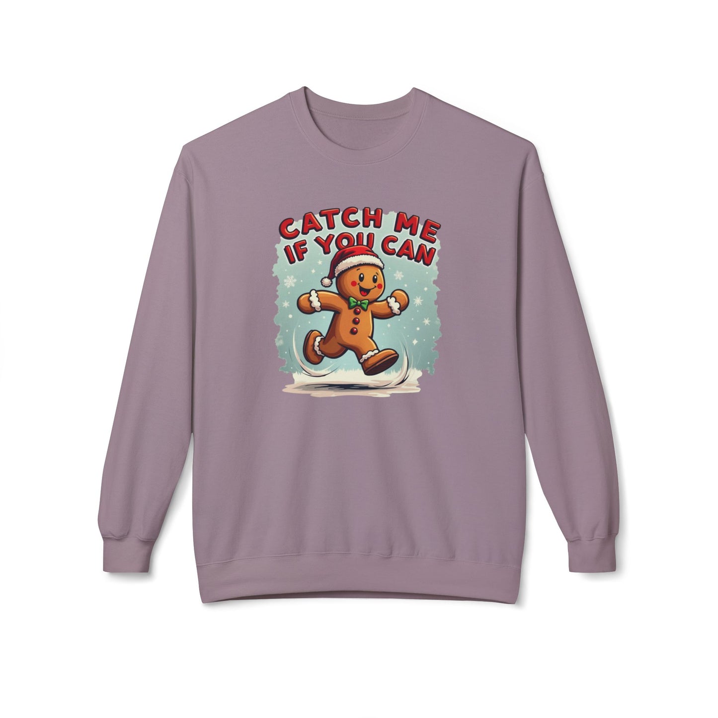 Gingerbread 'Catch Me If You Can' Crewneck Sweatshirt