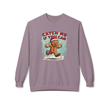 Gingerbread 'Catch Me If You Can' Crewneck Sweatshirt