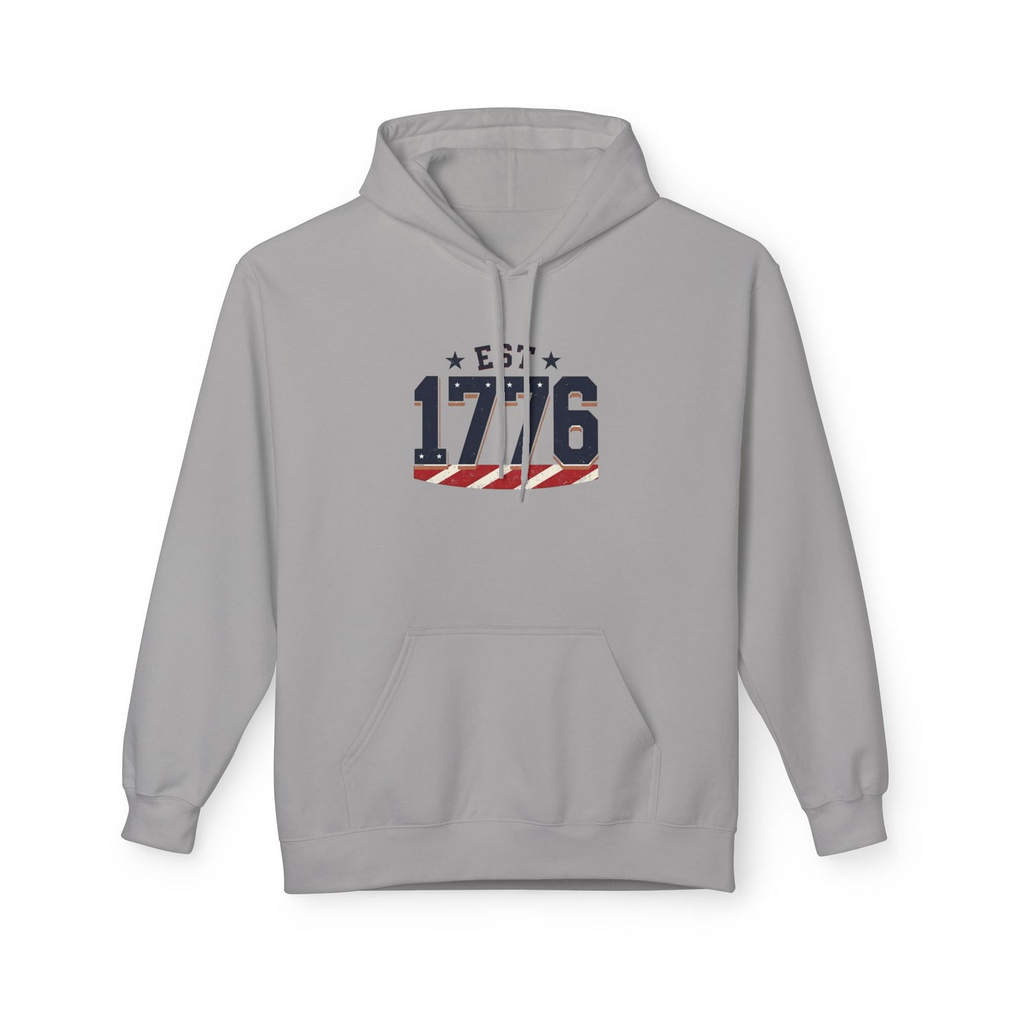 1776 American Hoodie — Patriotic Independence Day Sweatshirt