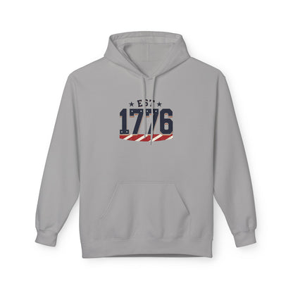 1776 American Hoodie — Patriotic Independence Day Sweatshirt
