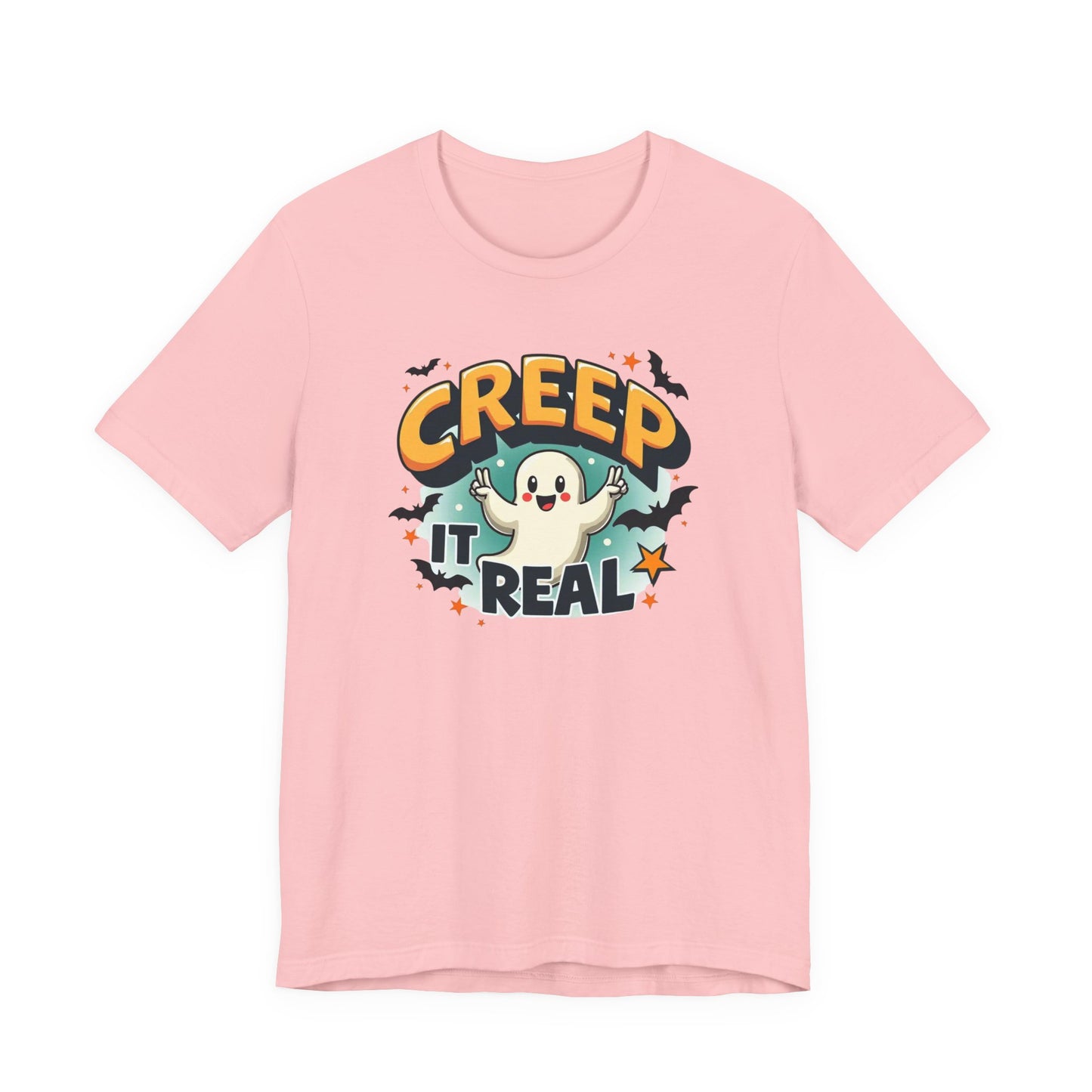 Creep It Real Ghost Tee — Cute Halloween T-Shirt