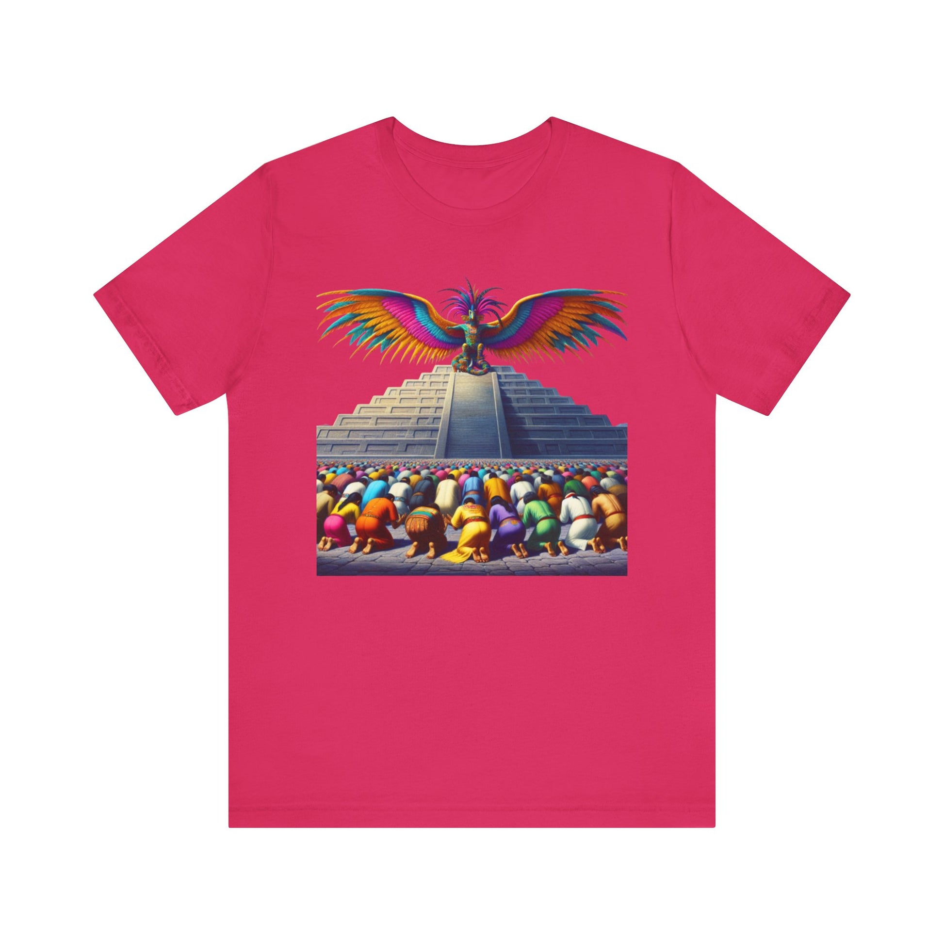 Feathered Serpent, Unisex Jersey Short Sleeve Tee - Psychonaut Swag