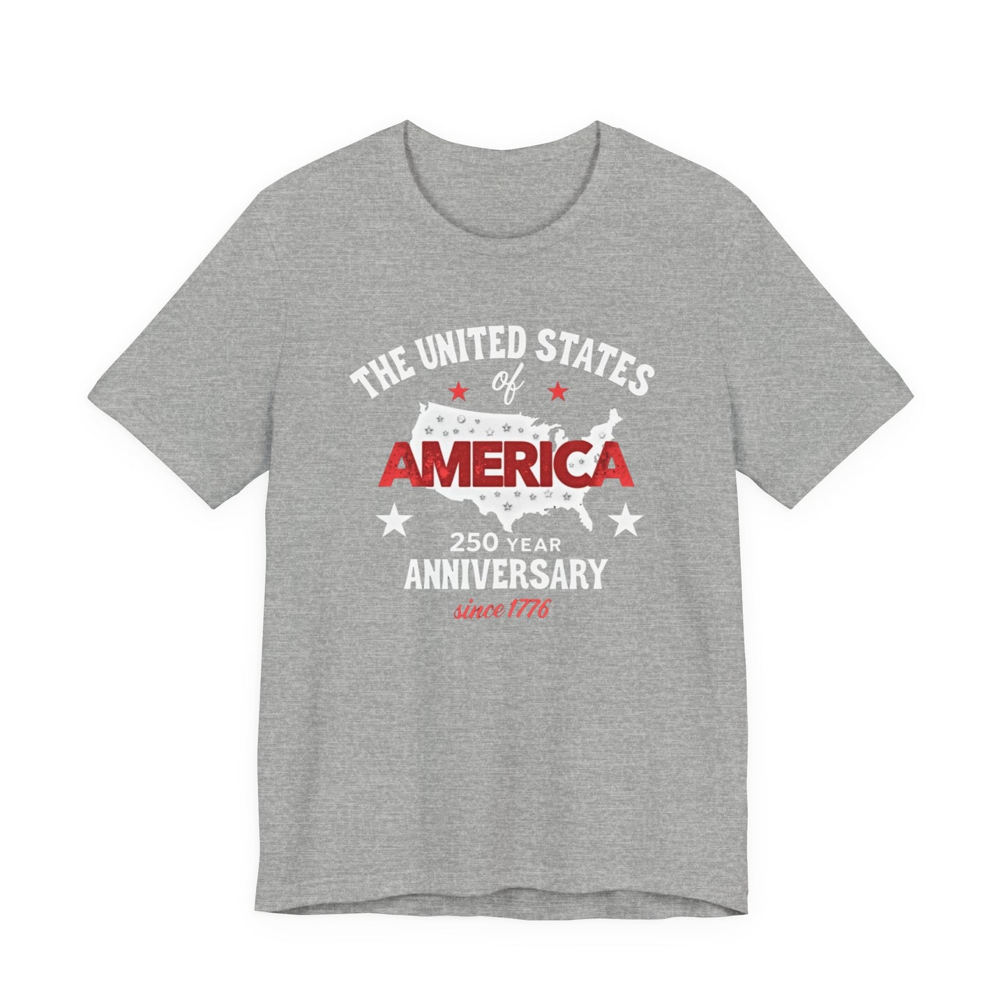 America 250 year Anniversary,Unisex Jersey Short Sleeve Tee