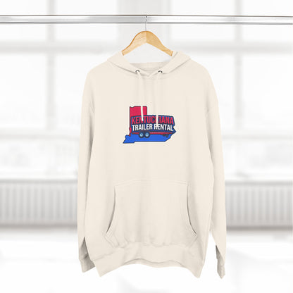 Kentuckiana Trailer Rental Hoodie | Cozy Casual Wear, Perfect for Road Trips, Gift for Outdoor Enthusiasts, Iconic Travel Style