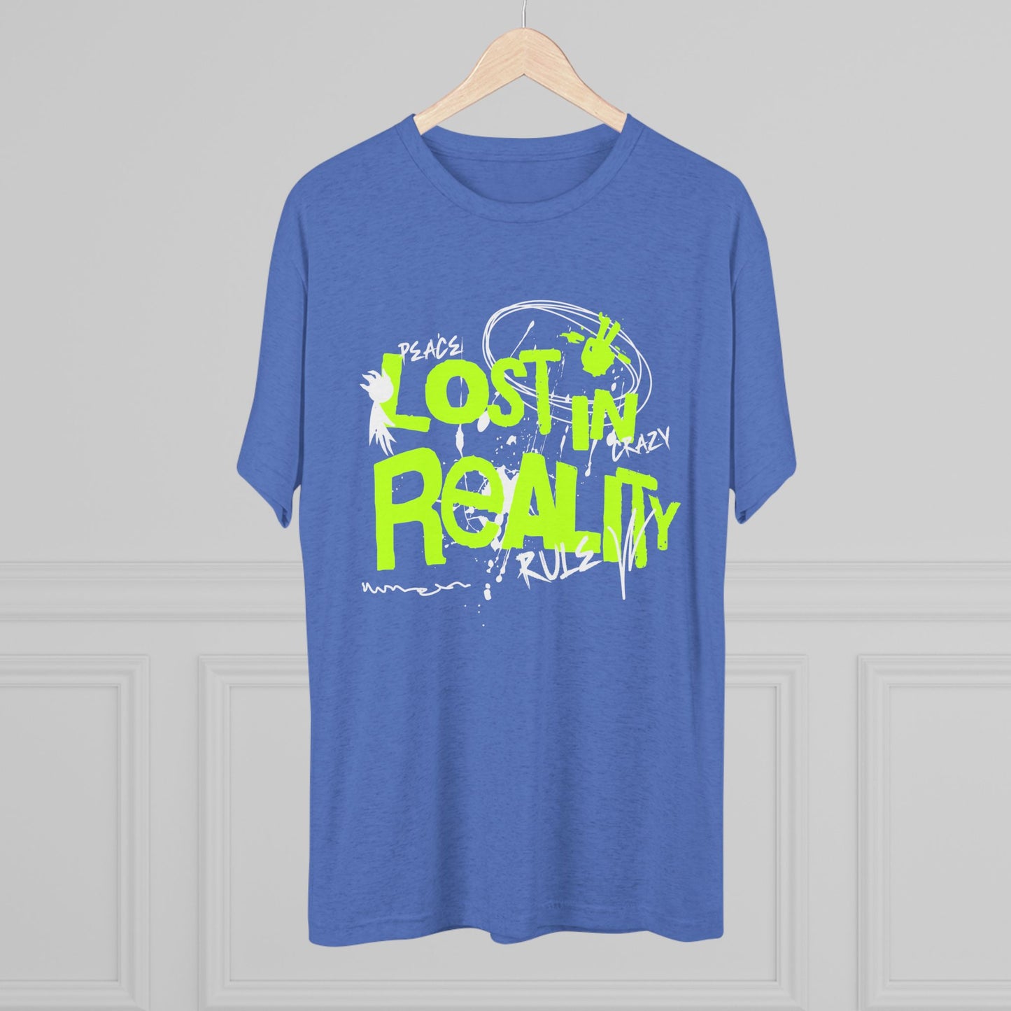 Lost in Reality, Unisex Tri-Blend Crew Tee