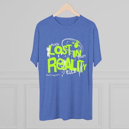 Lost in Reality, Unisex Tri-Blend Crew Tee