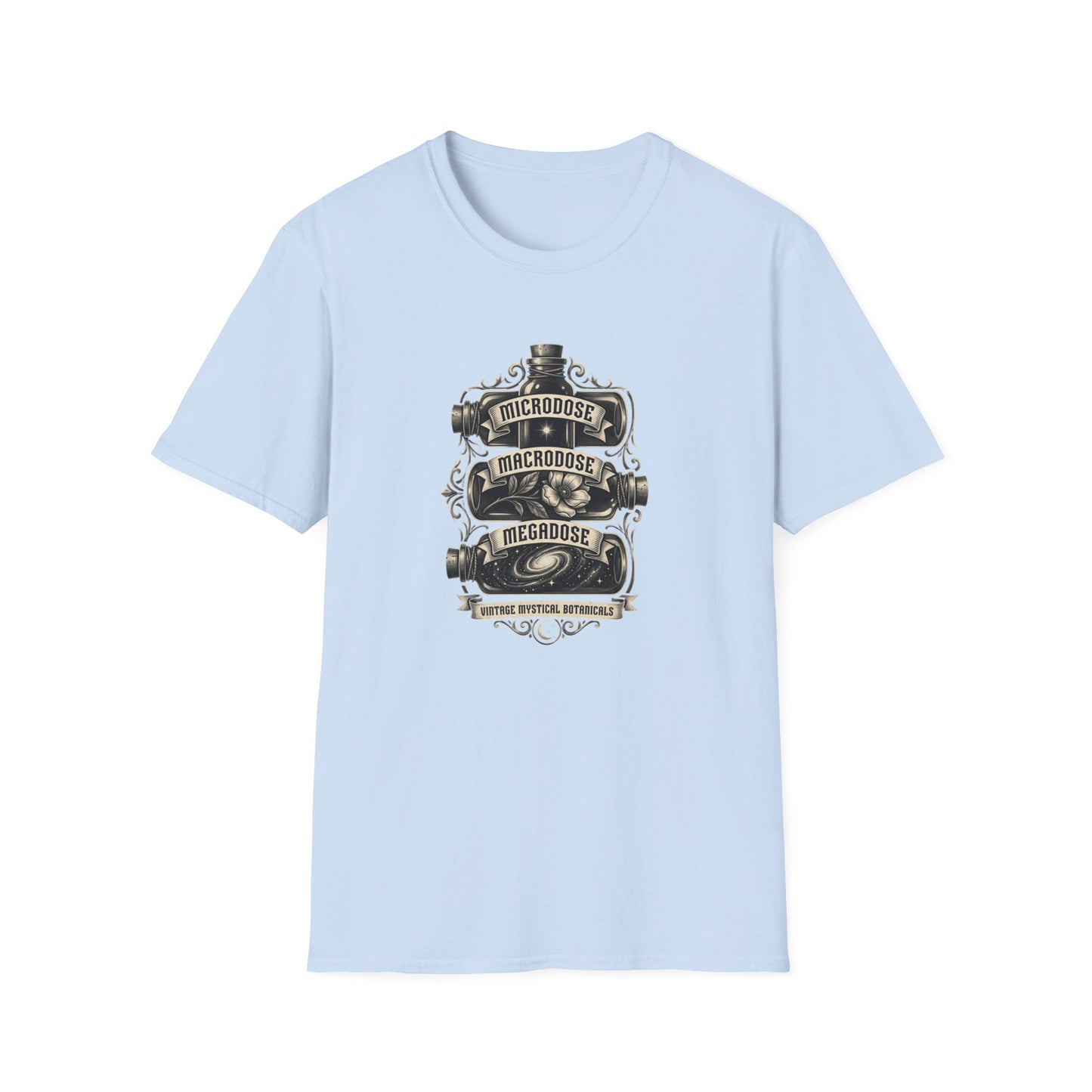 Epic Dose Graphic T-Shirt — Microdose, Macrodose, Megadose Vintage Design