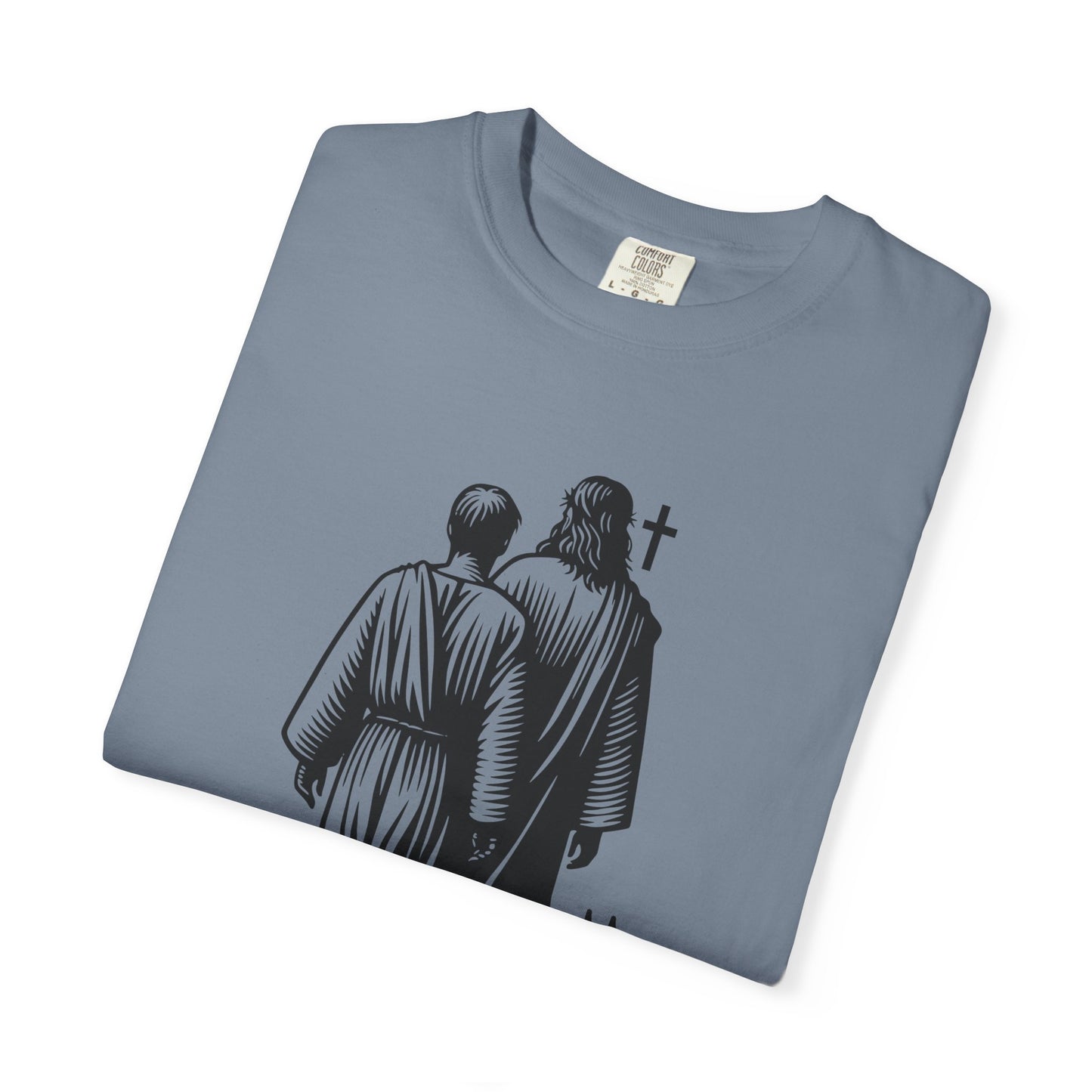 Christian T-Shirt — "His Love Is My Strength" Graphic Tee