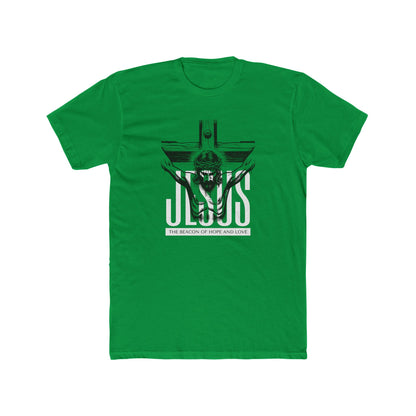 Jesus Crucifix Tee — "The Beacon of Hope and Love" Christian T‑Shirt