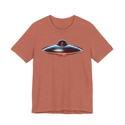 Flying Saucer, Unisex Jersey Short Sleeve Tee - Psychonaut Swag