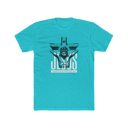 Jesus Crucifix Tee — "The Beacon of Hope and Love" Christian T‑Shirt