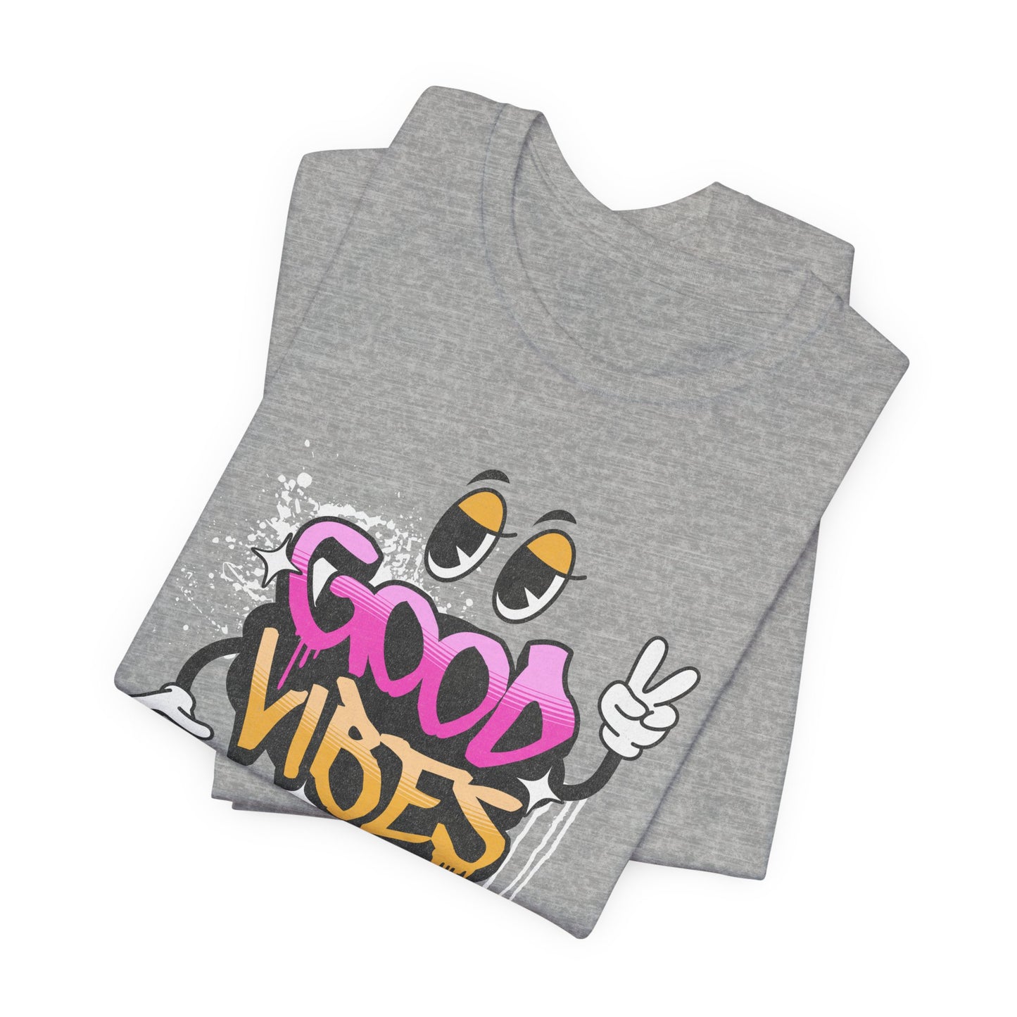 Good vibes Peeping, Unisex Jersey Short Sleeve Tee