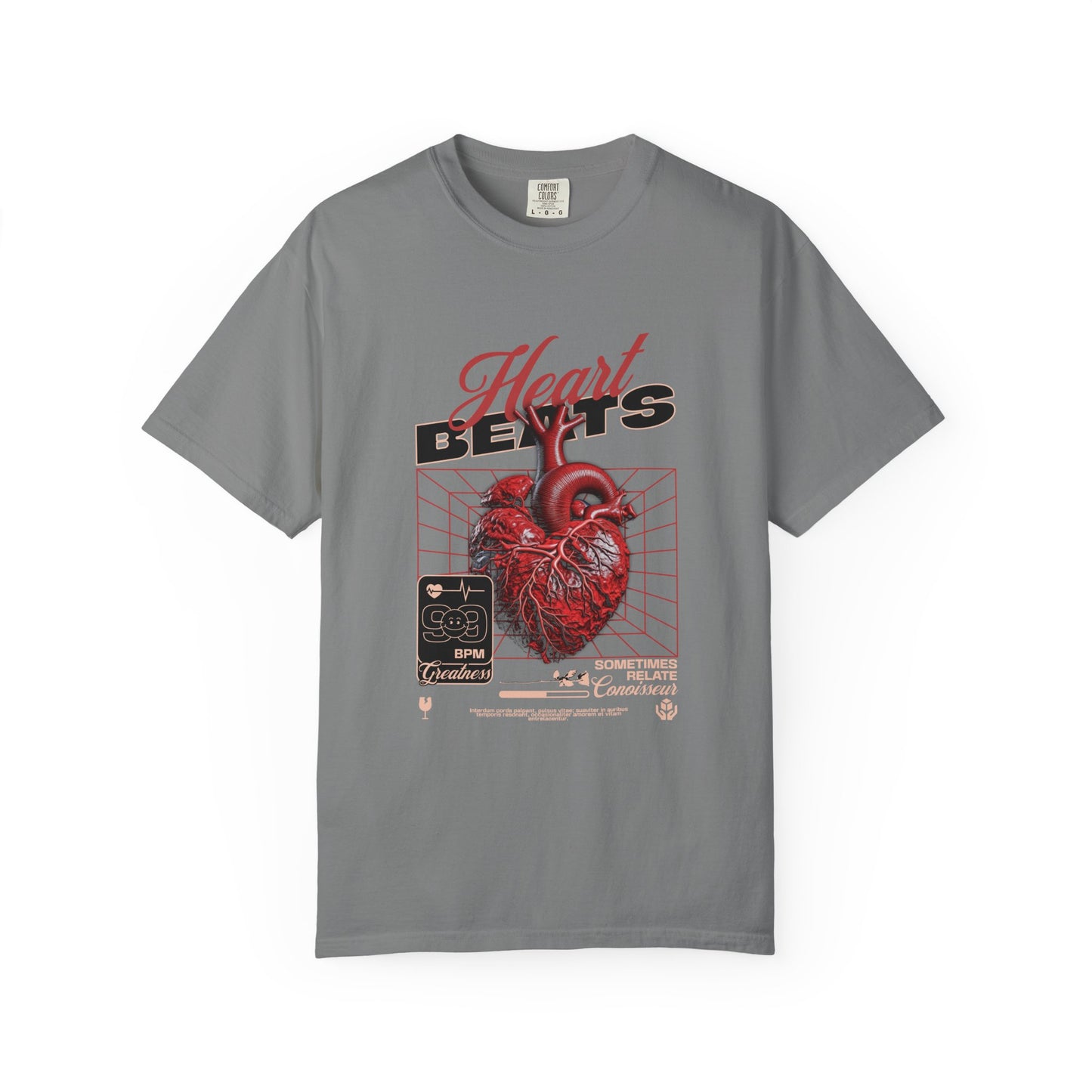 Anatomic Heart '99bpm' T-Shirt