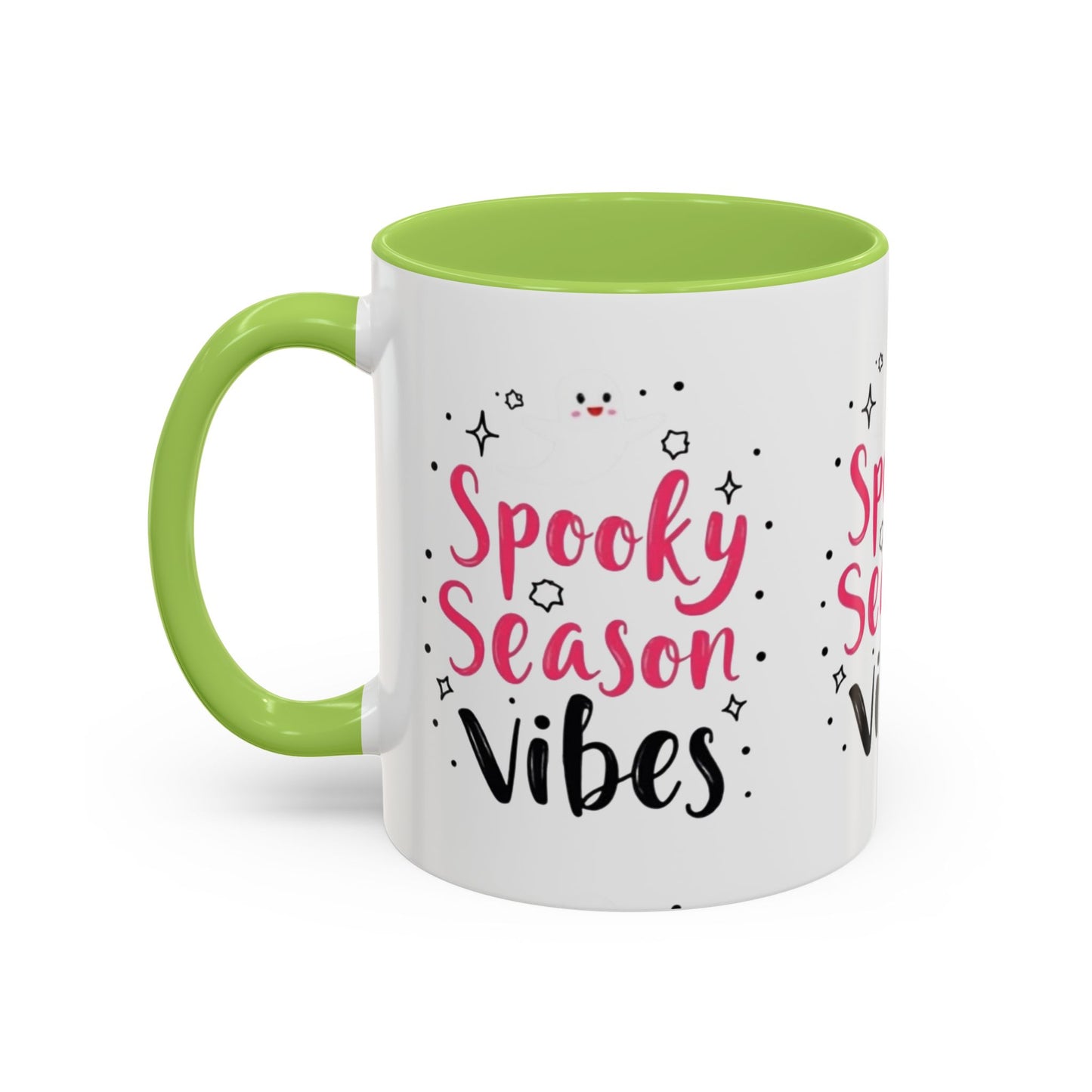 Spooky Season Vibes Accent Coffee Mug (Halloween 11/15oz)