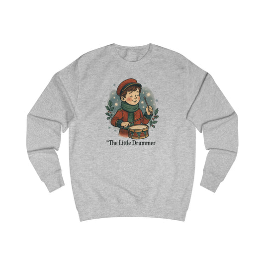 The Little Drummer Sweatshirt — Vintage Christmas Kids Choir Pullover