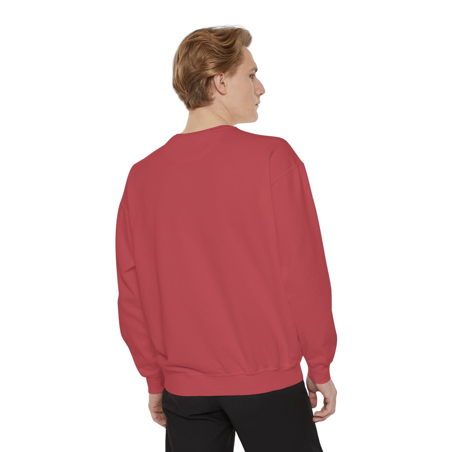 Christmas Tree Sweater, Unisex Garment-Dyed Sweatshirt