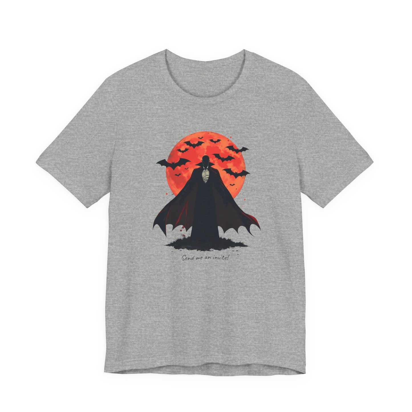 Dracula Tee — Never invite inside - graphic T-Shirt