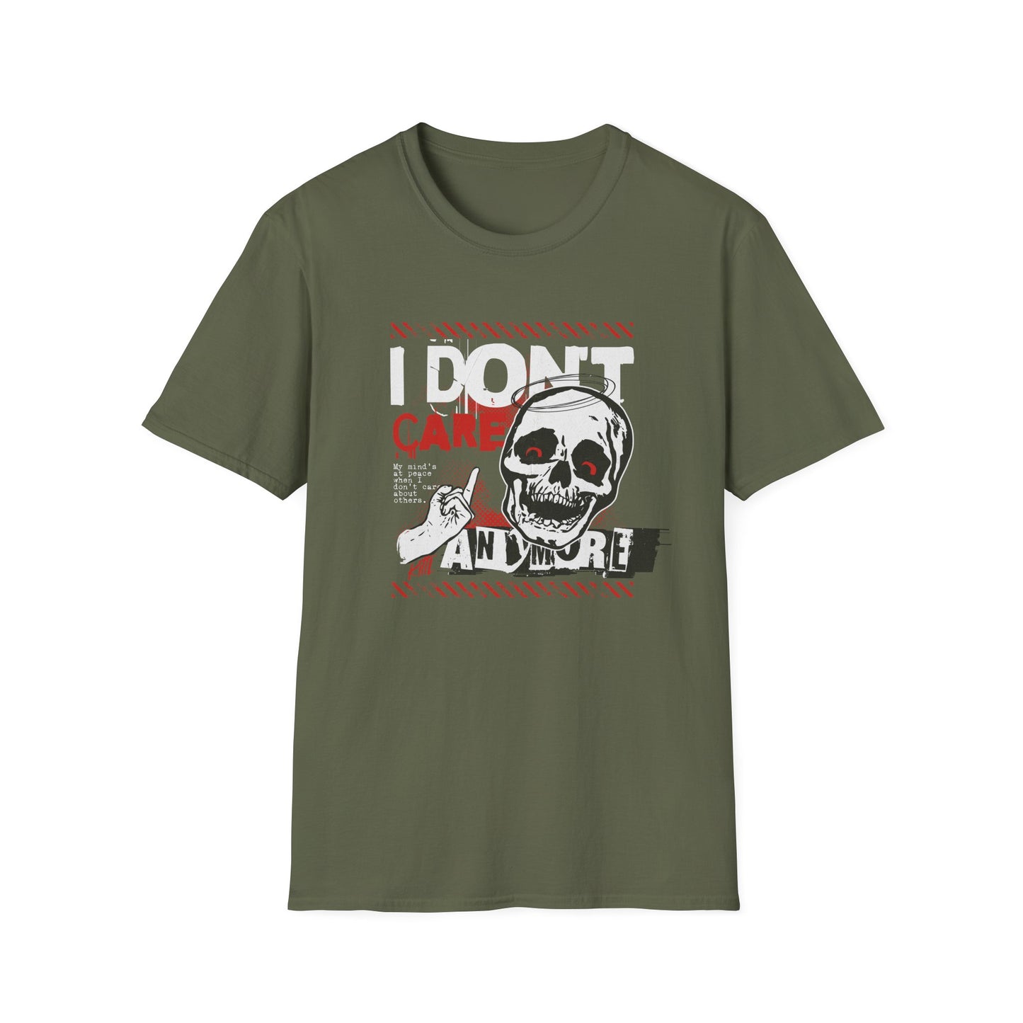 I Don’t Care, Unisex Softstyle T-Shirt
