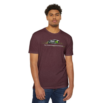 Mechanic Big H, Unisex CVC Jersey T-shirt