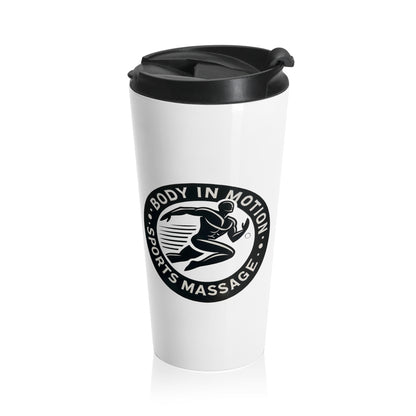 Sports Massage, Travel Mug — Sports Massage Logo Stainless Steel Tumbler