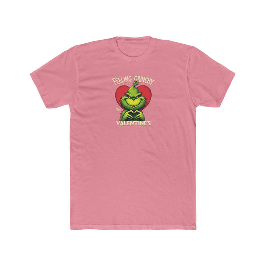 Grinch Heart Valentine T‑Shirt — "Feel My Heart" Holiday Tee
