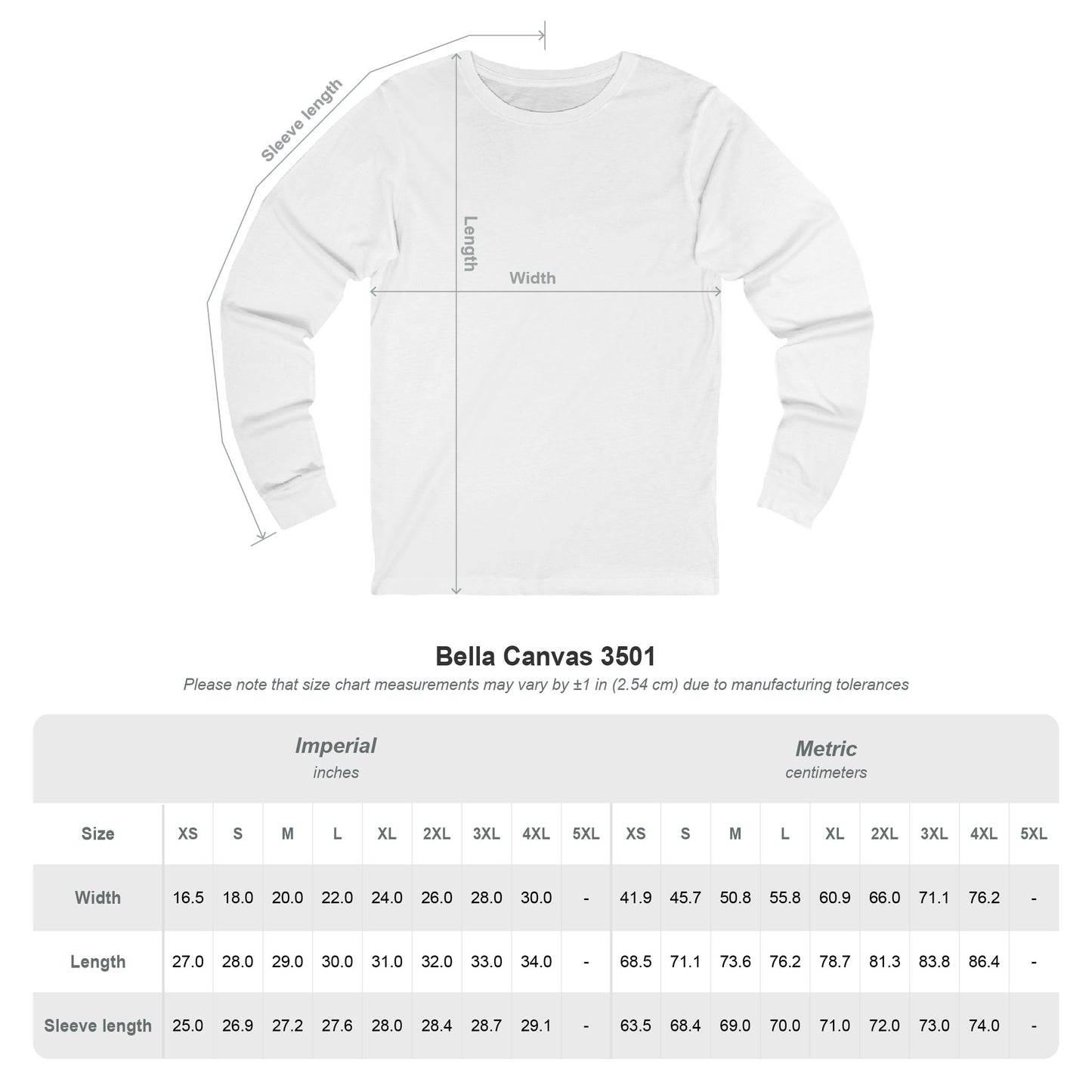 Creative Touch, Unisex Jersey Long Sleeve Tee