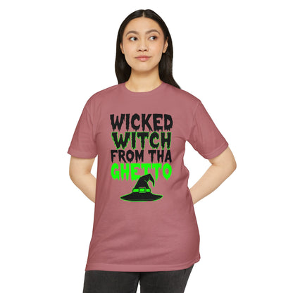 Wicked Witch T-Shirt, Funny Halloween Tee, Unisex Graphic Shirt, Spooky Costume Top, Autumn Celebration Apparel