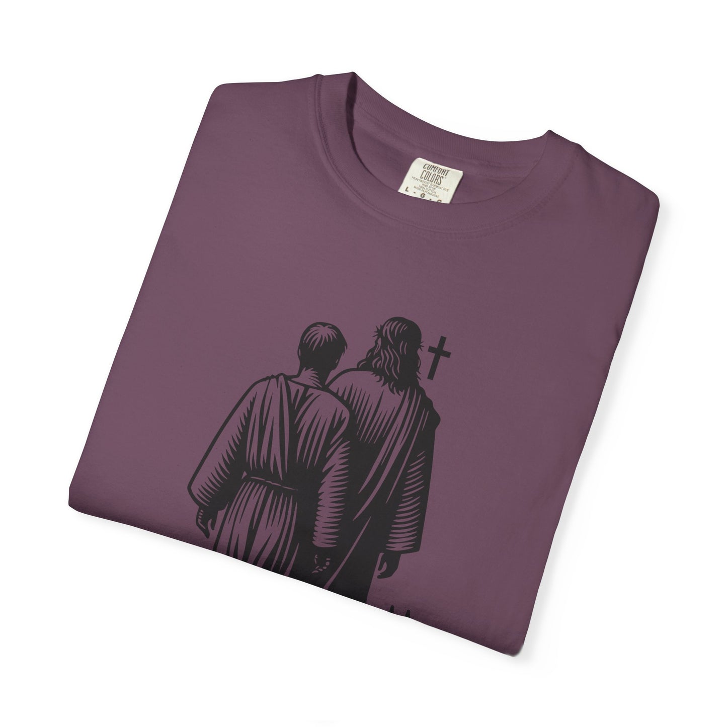 Christian T-Shirt — "His Love Is My Strength" Graphic Tee