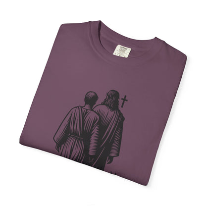 Christian T-Shirt — "His Love Is My Strength" Graphic Tee
