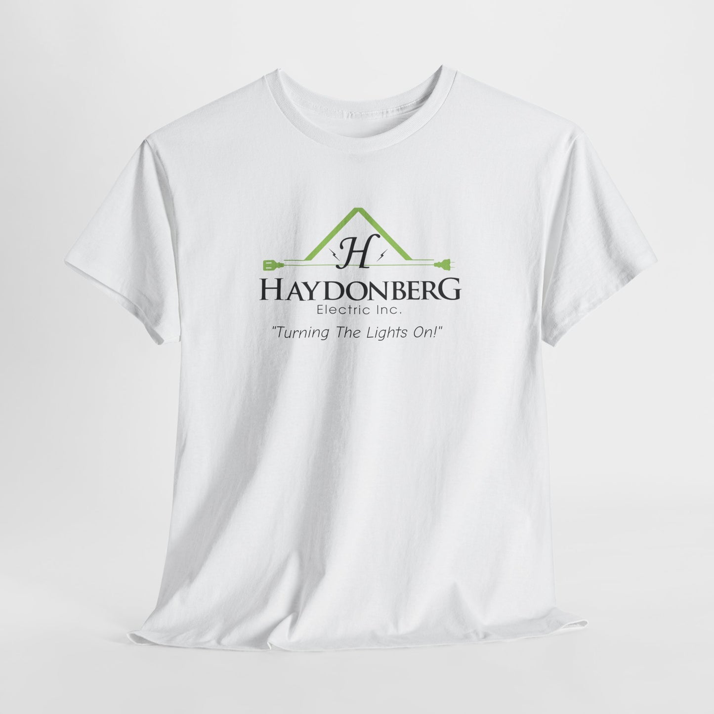 Haydonberg Turning the Lights On, Unisex Heavy Cotton Tee